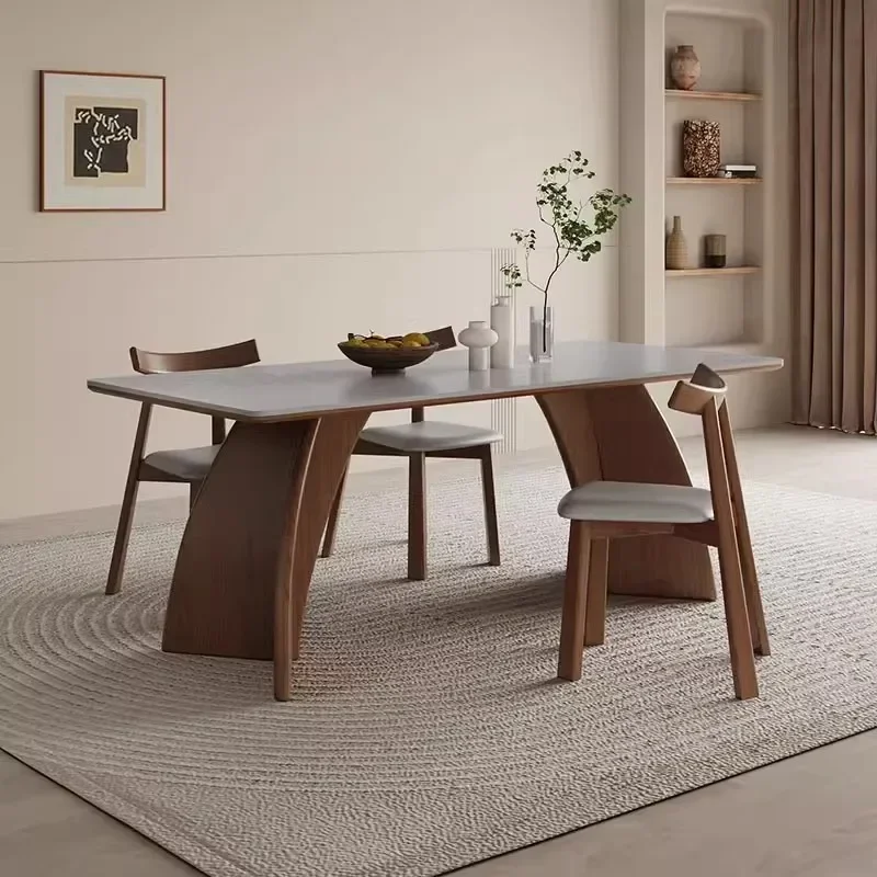 Storage Beauty Dining Table Newclassic Luxury Nordic Hotel Modern Dining Table Newclassic Entryway Wood Muebles Home Furniture