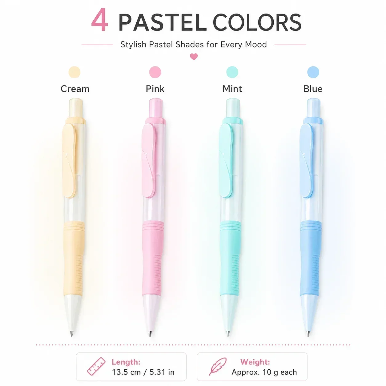 Ergonomic Dolphin Automatic Pencil, 2B 2.0mm Lead No-Break Design, Ideal Student Pencil for First Grade Writing