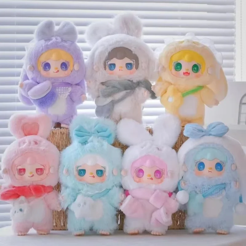 

Подлинная серия Yooki 3,0, теплый кролик, слепая коробка, милая виниловая плюшевая кукла-сюрприз, рюкзак, подвеска, кукла, загадочная коробка, подарки на день рождения