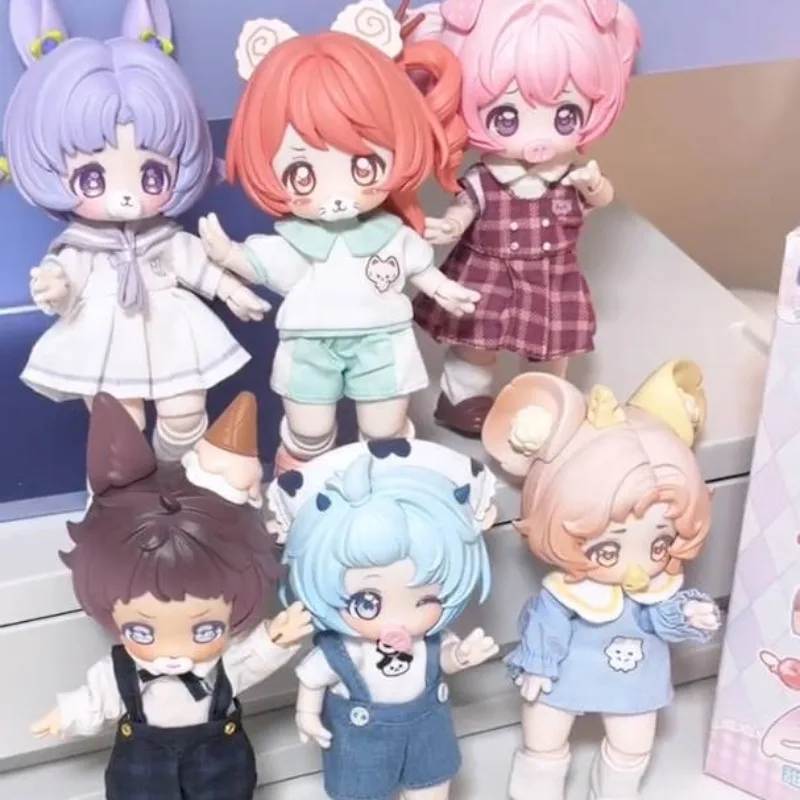 COME4FREE Bonnie Dessert Kindergarten Series BJD Blind Box Bonnie Mystery Boxes Trendy Play Figure Girl Birthday Gift Cute Doll