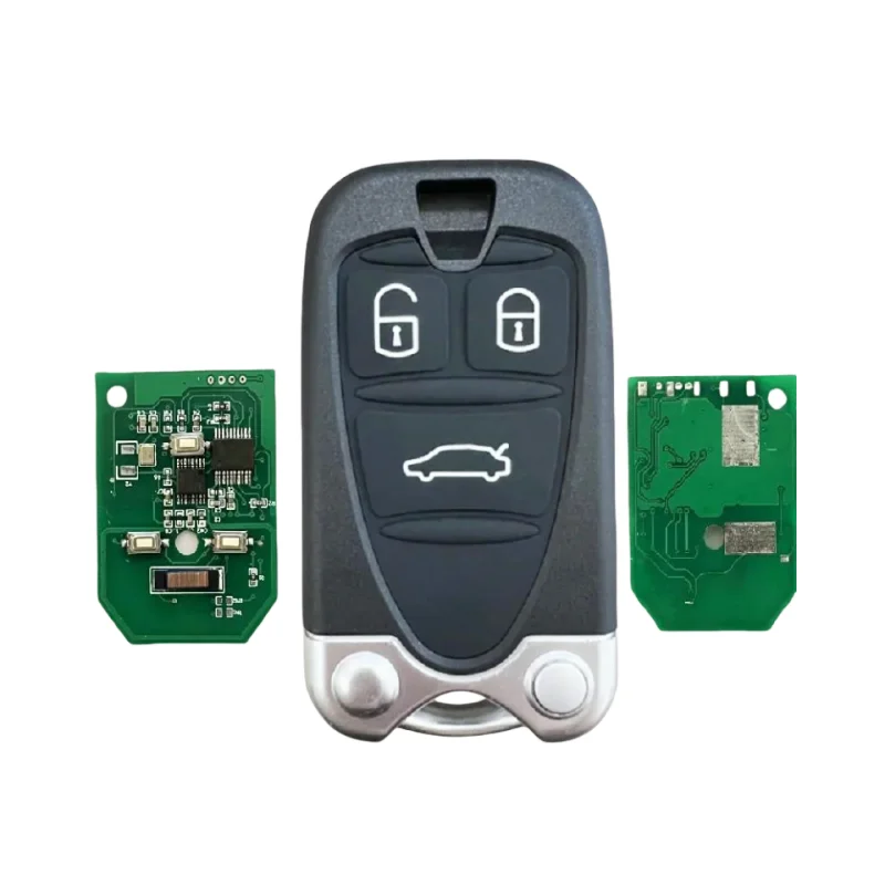 Peter-key Aftermarket Smart Remote Key for Alfa Romeo 159 Brera Spider 71740257 434MHz PCF7941 HITAG ID46 Promixity Smart Card