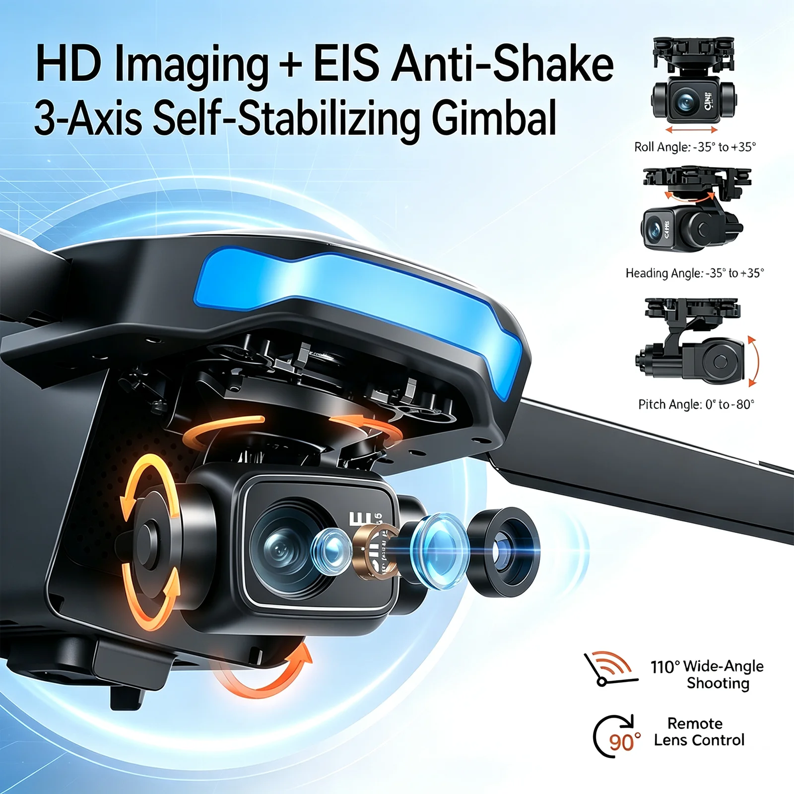 S-X1 MAX GPS Drone 4K Professional HD Camera UAV 3-Axis Gimbal 5G WIFI Transmission Brushless Foldable Remote Control Quadcopter