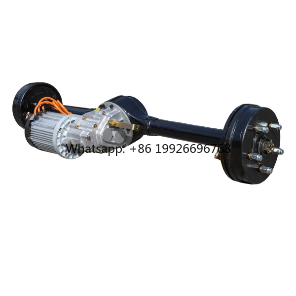 

48v 2000W Brushless Differential Motor Drum Brake Transaxle Trike Rear Axle Differential for Go Kart