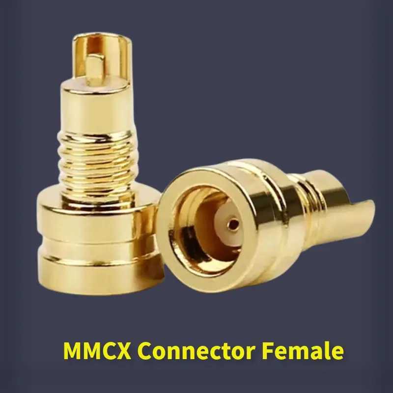 10pcs MMCX Connector Female PCB Mount Pin Audio Plug Connectors Speaker Terminal Consumer Electronics DIY IE800 Earphones