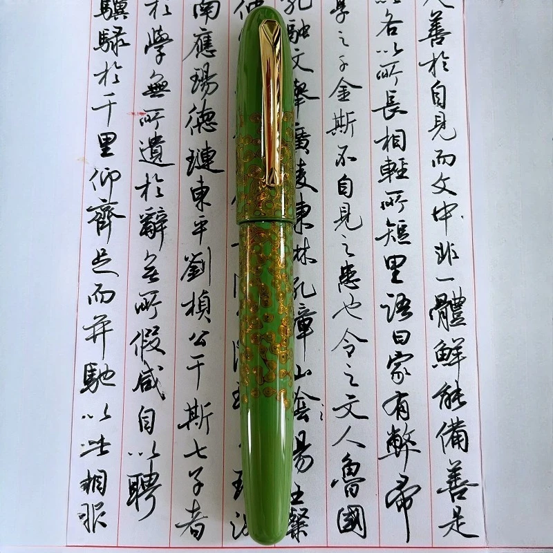 2026 WRITE BEAST Luxury Lacquer Fountain Pens Long Knife Double Layer/triple Layer Nib 1.0 2.0 3.0mm Nib Ink Pens for Writing