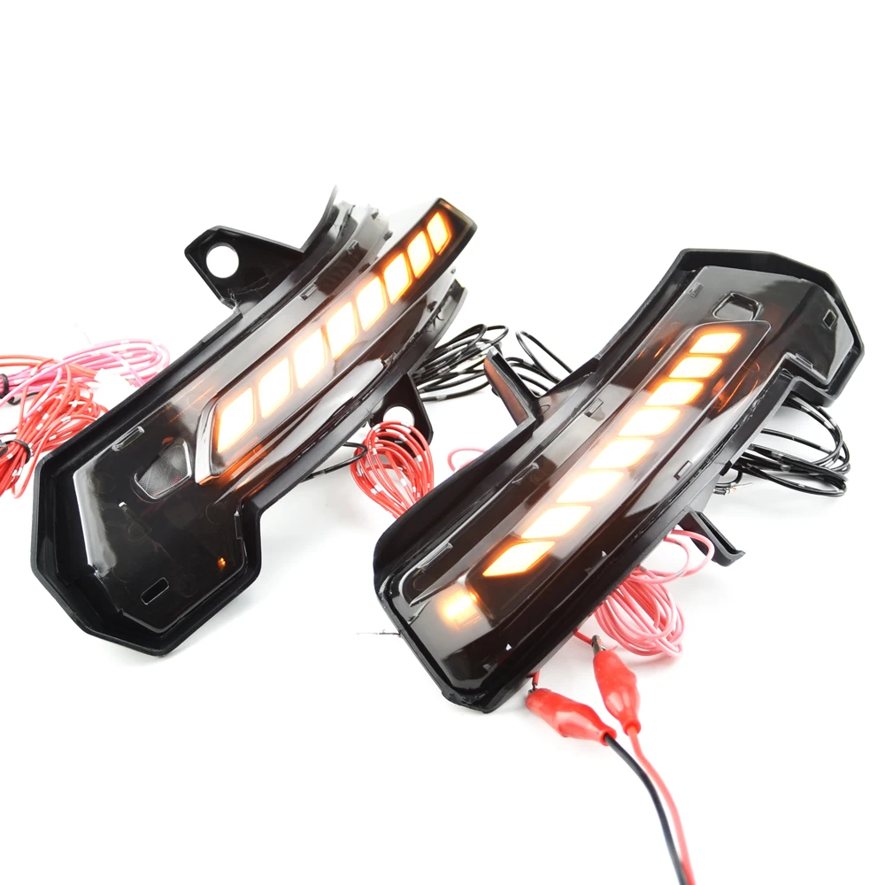 

Side Turn Signal Daytime Running Lights Led Rear View Mirror Cover Lamp for Cadillac CT4 XTS XT56 XT4 CT6 CT5 16-20