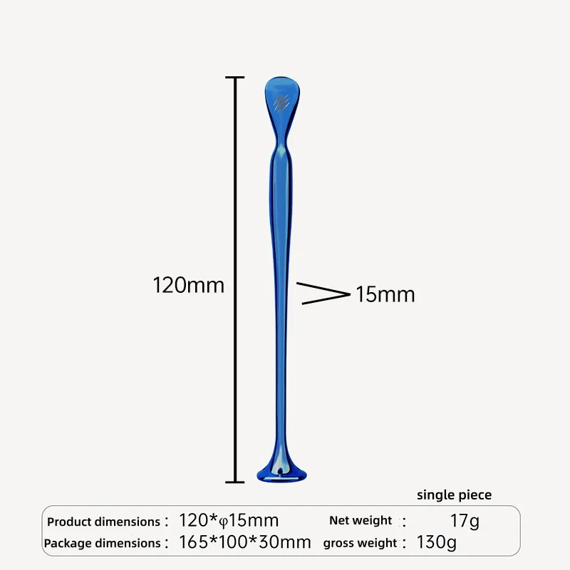 Pipe Pressure Rod Set of Two Stainless Steel Electroplated Pressure Rod Heads, Tool for Cleaning Pipe Accessories