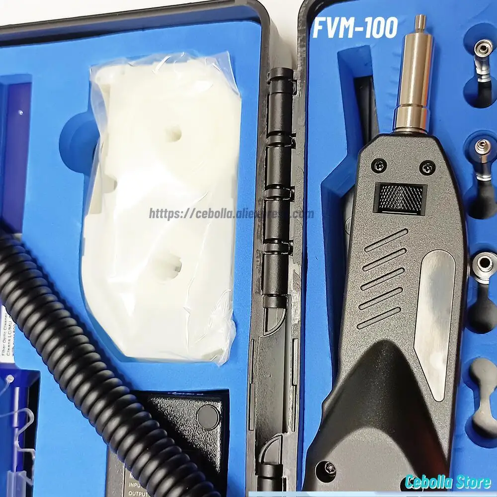 Fiber Optic Inspection Probe Microscope SC APC Connectors Adapters Suit For FVM-100 Connectors