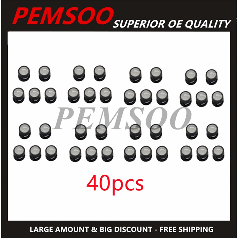 06H198205A 06H198205F 40Pcs Engine Balance Shaft Oil Filter Mesh Kit For Audi A4 TT VW Jetta Golf Passat Skoda Superb 2.0TFSI