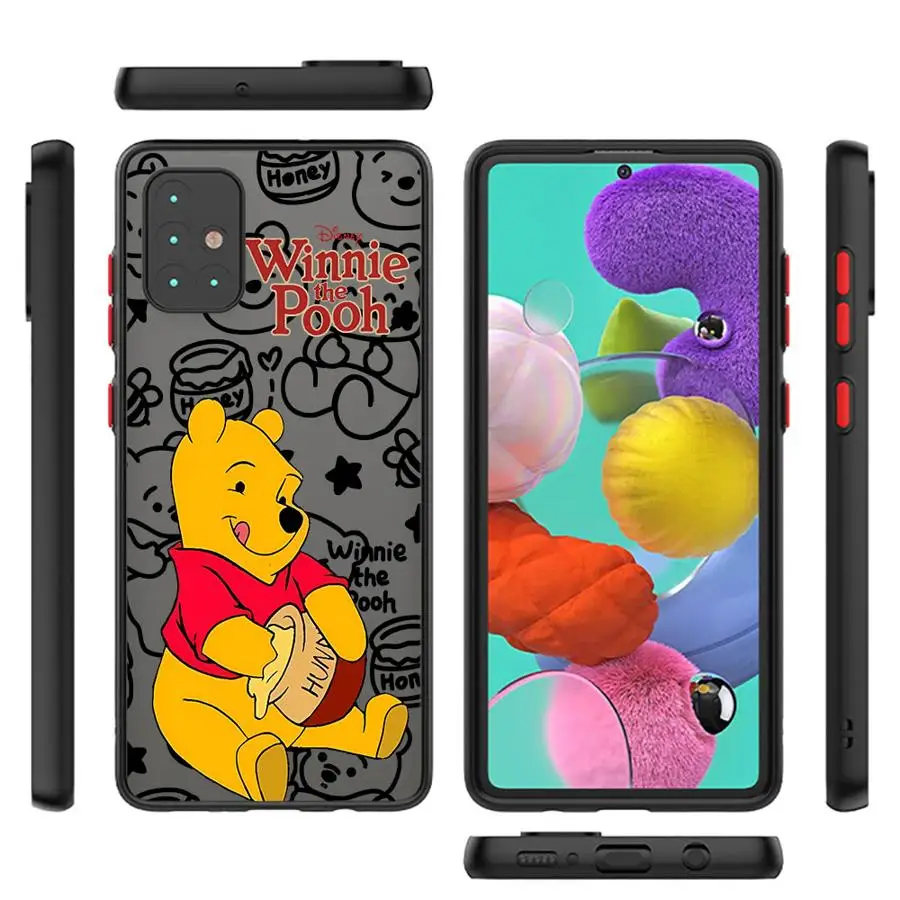 Disney Winnie The Pooh Phone Case for Samsung Galaxy Note 20Ultra 8 9 10Lite Plus A52s A21s A71 A51 A31 A70s A50s A30s A05s image 5