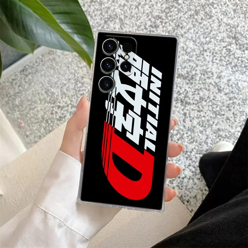 Anime Initial D AE86 S25Ultra Clear Case For Samsung Galaxy S25 S24 S23 Ultra S20 S21 FE S22 Plus A56 A55 A36 A26 5G Phone Cover - Image 4