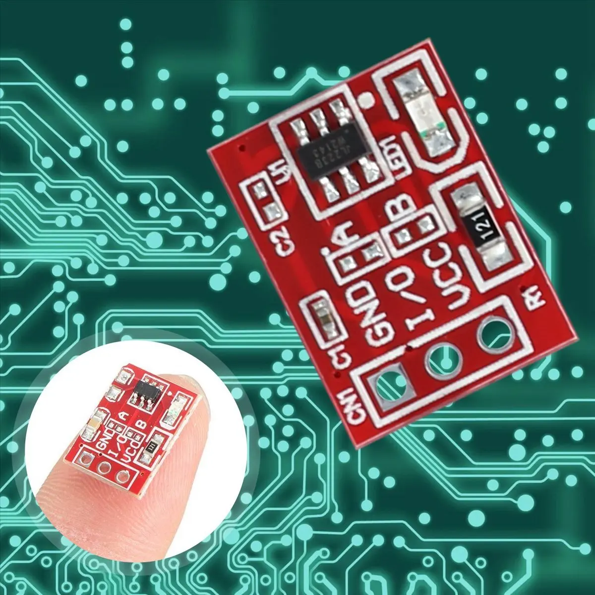 Essential 50Pcs Ttp223 Touch Button Modular Self-Locking Jog Capacitive Switch Single-Channel Transformation