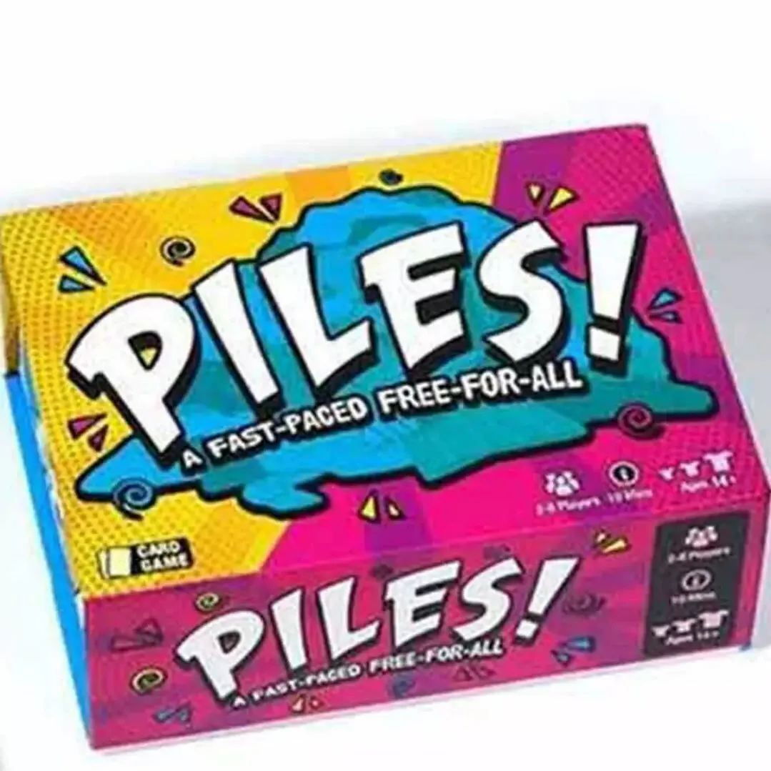 For Fast-Paced Free-For-All Piles Card Games Family Kids Board Game Age 8+ *UK*