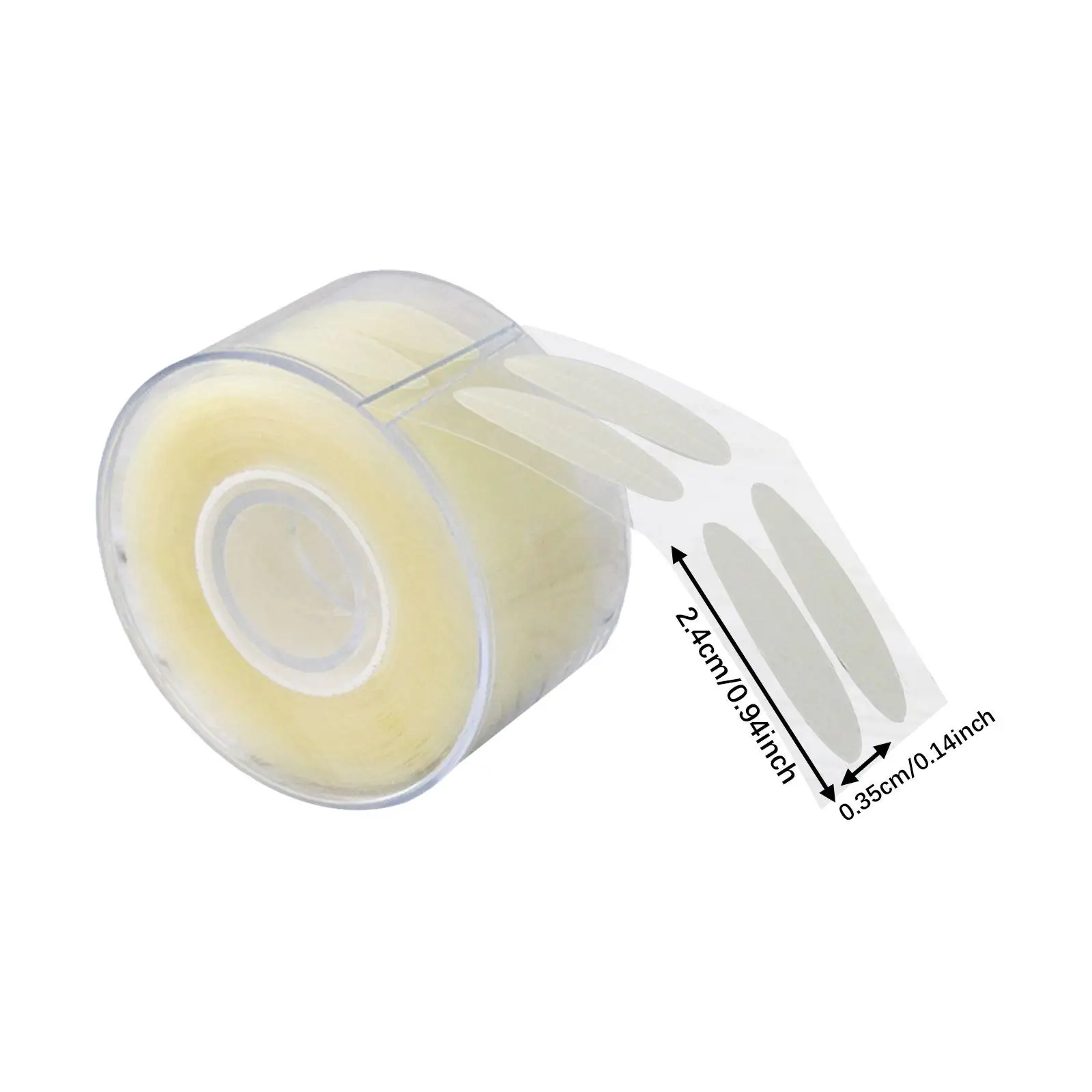 เทปตาสองชั้นเครื่องมือแต่งหน้าที่มองไม่เห็น Sweatproof CLEAR Eye Lift Strips Eyelid Lifter สําหรับไม่สม่ําเสมอ,หย่อนคล้อย,เปลือกตาเดี่ยว