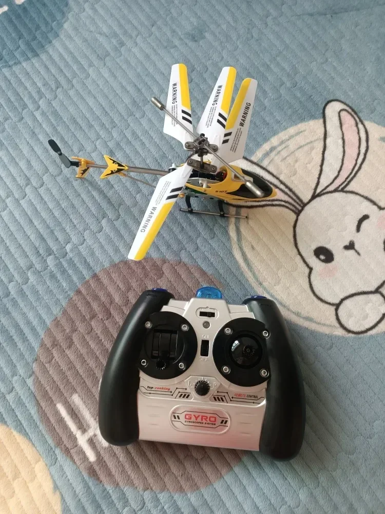 Syma Remote Controlled Helicopter S107g Three Channels Twin Paddle Multi-Function Remote Control Plane Toy Model Gift 20cm