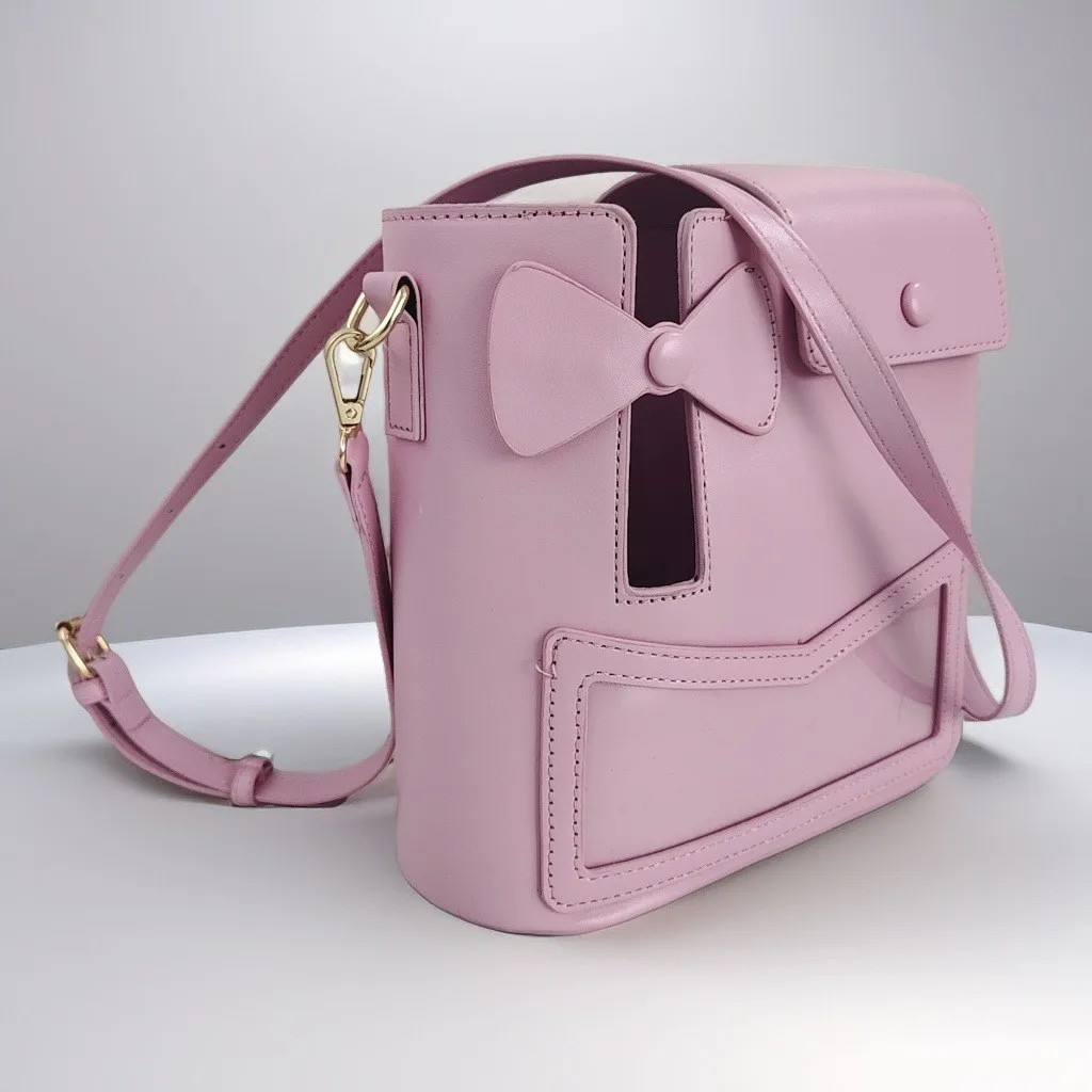 

PU Leather Women Crossbody Bag for Stanley Cup 40 oz | Portable Shoulder Bag Outdoor Water Bottle Handbags with Adjustable Strap