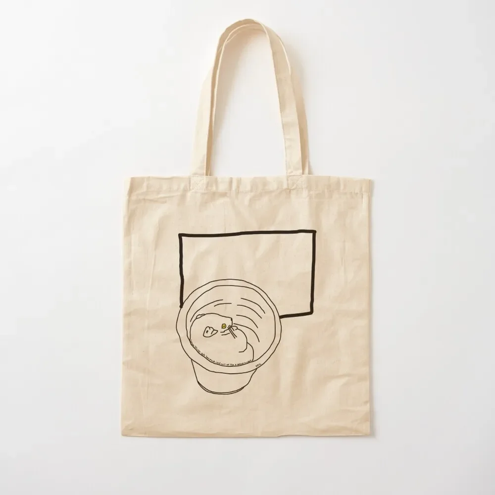 Potty the Possum Tote Bag tote lienzo personalizado