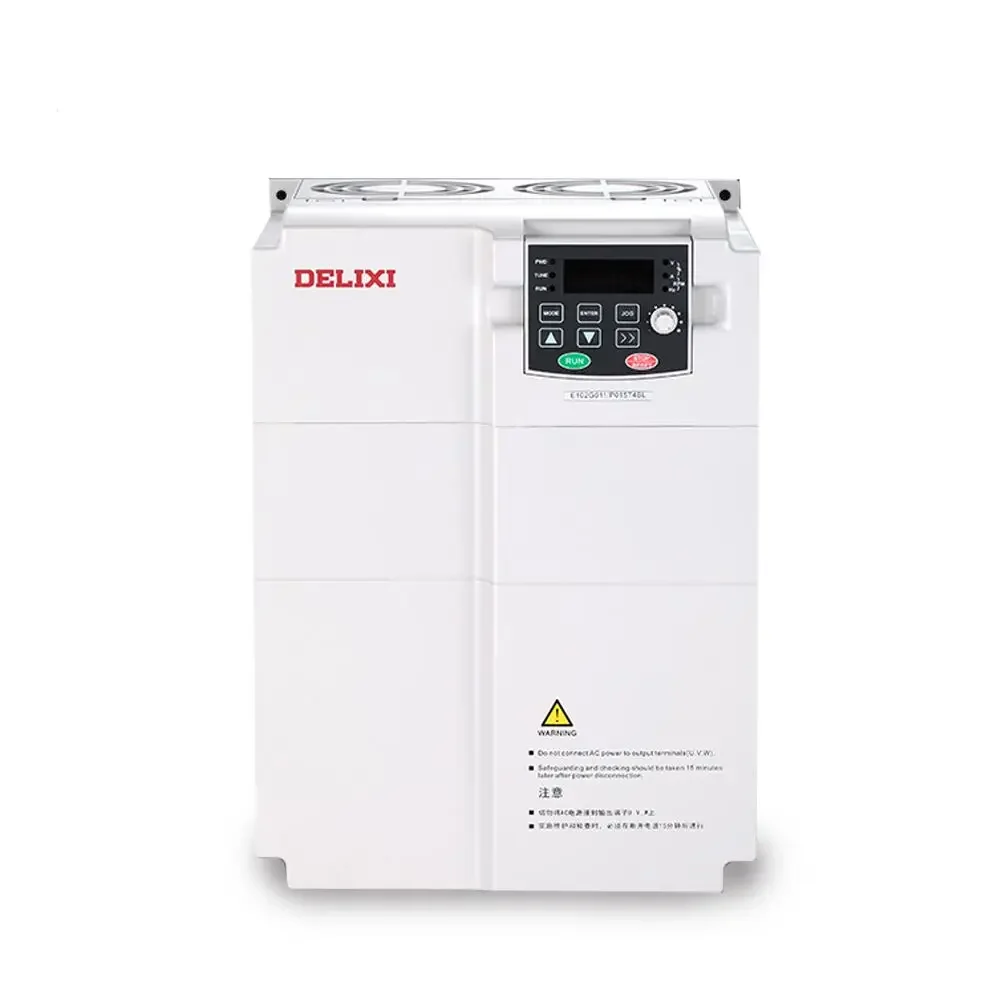 Factory Price 37 Kw Luminous Inverter Delixi 3 Phase Input Grid Tie Inverter 380V Vector VFD