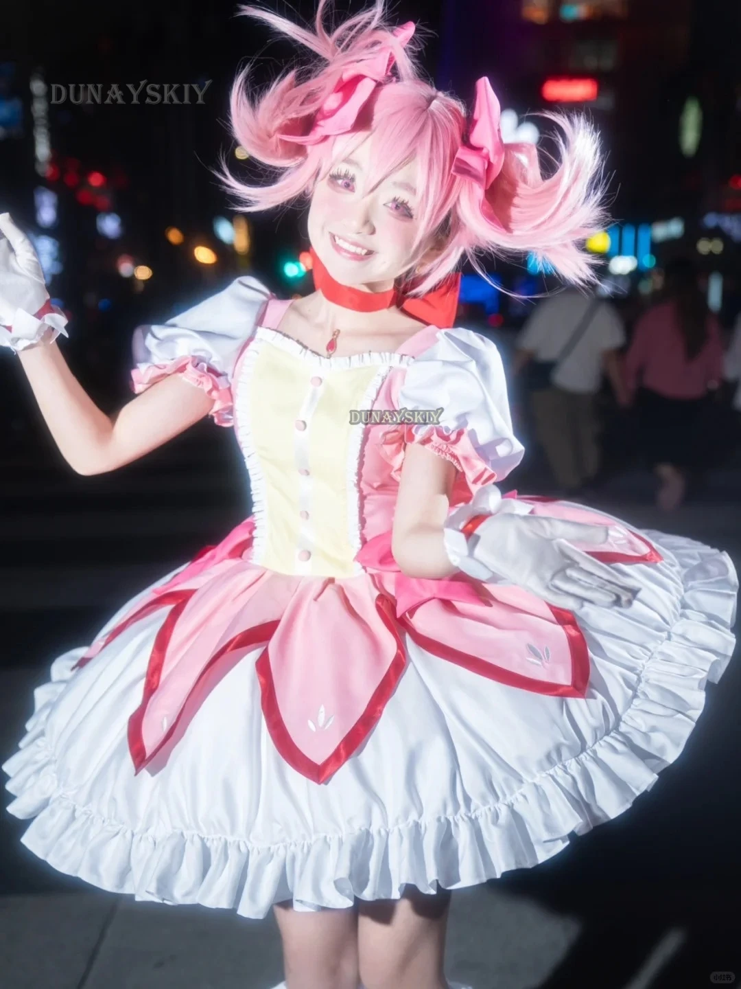 

Унисекс аниме Cos Puella Magi Madoka Magica Kaname Madoka Косплей искусственная кожа наборы униформы костюмы