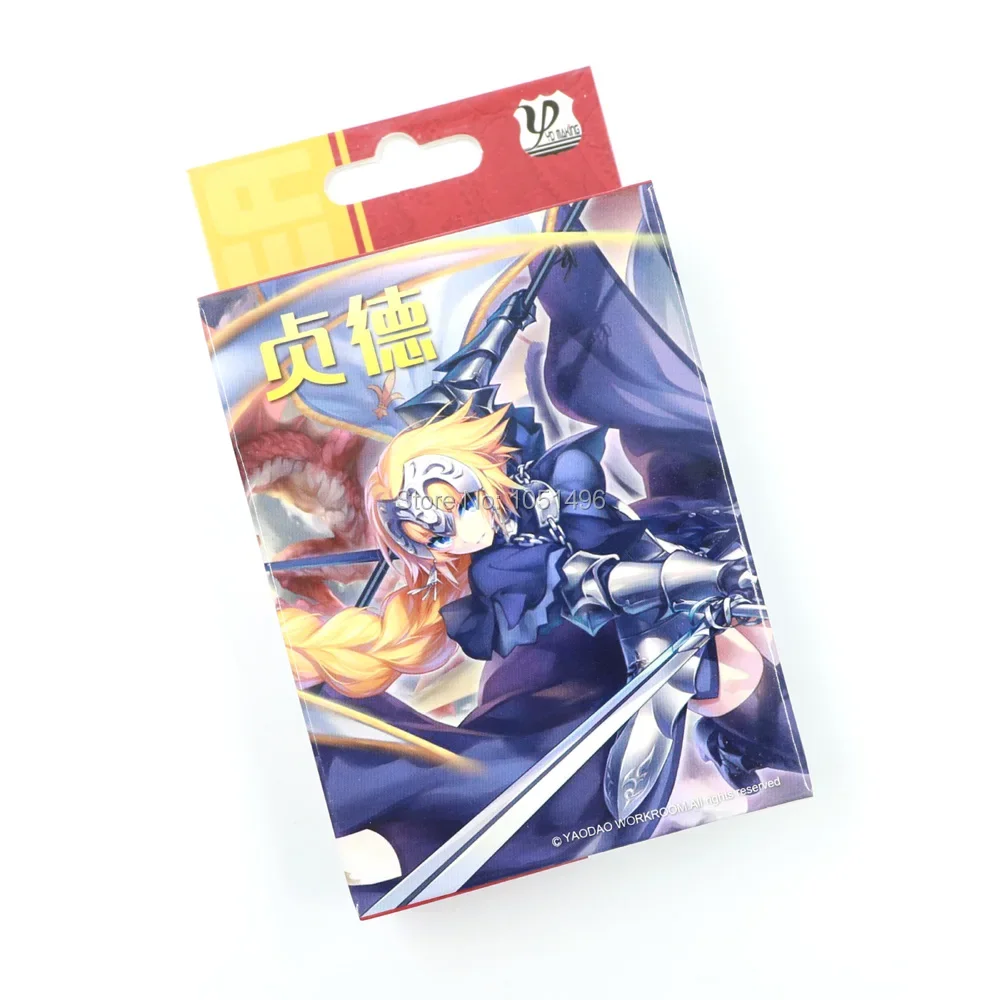 

Аниме Fate/Grand Order FGO мультяшные покерные карты с красочным принтом с настольными картами/игровыми картами для DIY аксессуары для косплея