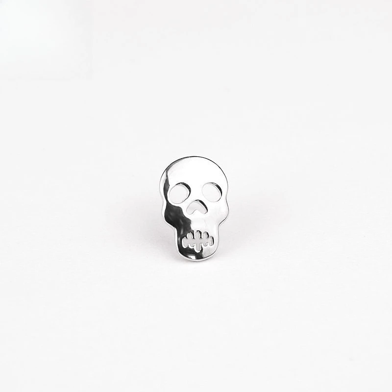 

Skull Brooch Love Dead Punk Personality Badge Small Collar Pin Anti-light Buckle Shirt Jacket Accessories Men and Women
