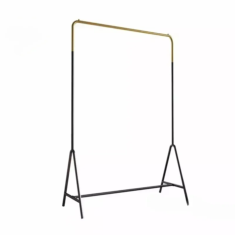 Nordic Wrought Iron Villa Coat Racks Modern Shopping Mall Clothing Stand Household Furniture Bedroom Display Rack Floor Hanger