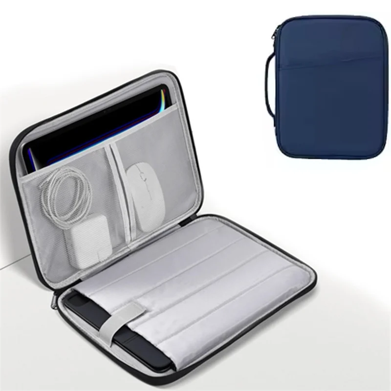Laptop Handle Bag 11 13 Inch Waterproof Notebook Case Shockproof Soft Sleeve For Macbook Lenovo Dell Computer Handbag Accessory