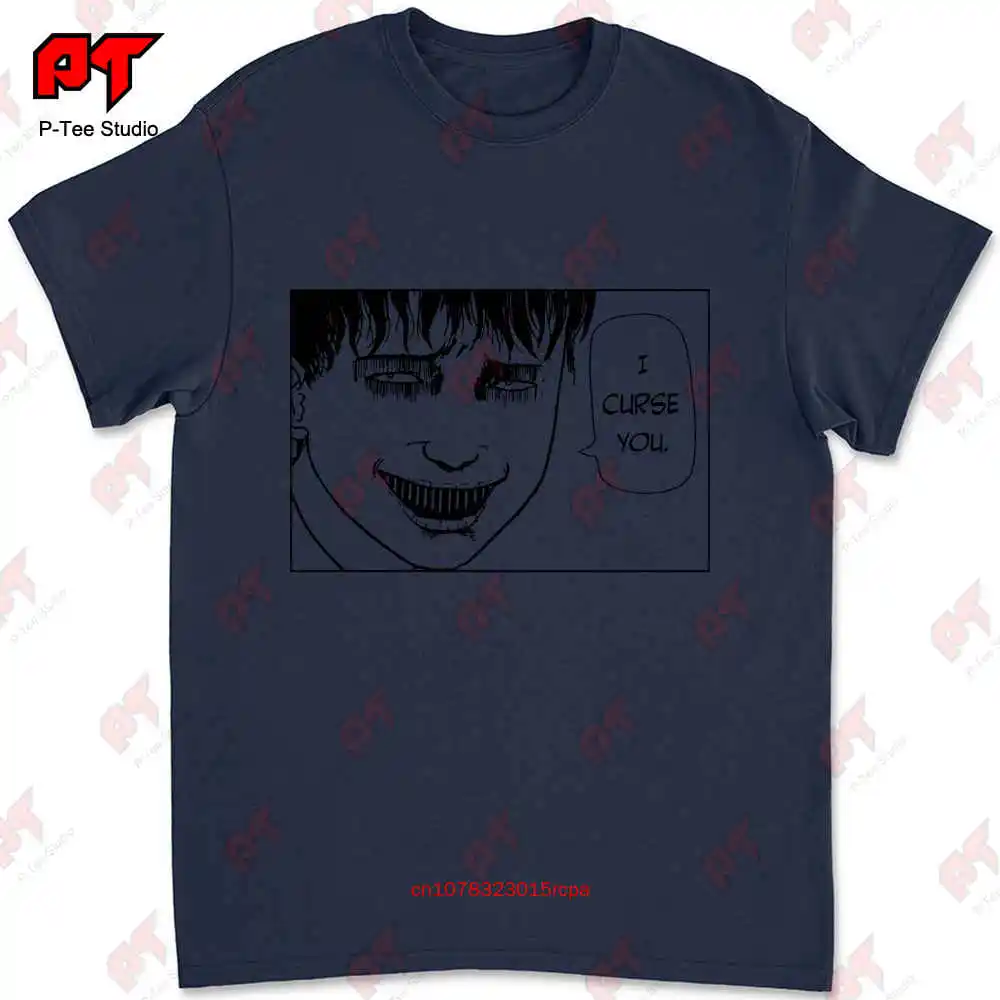 Souichi Tsujii,Junji Ito Uzumaki Horror Anime T-shirt RE9Z