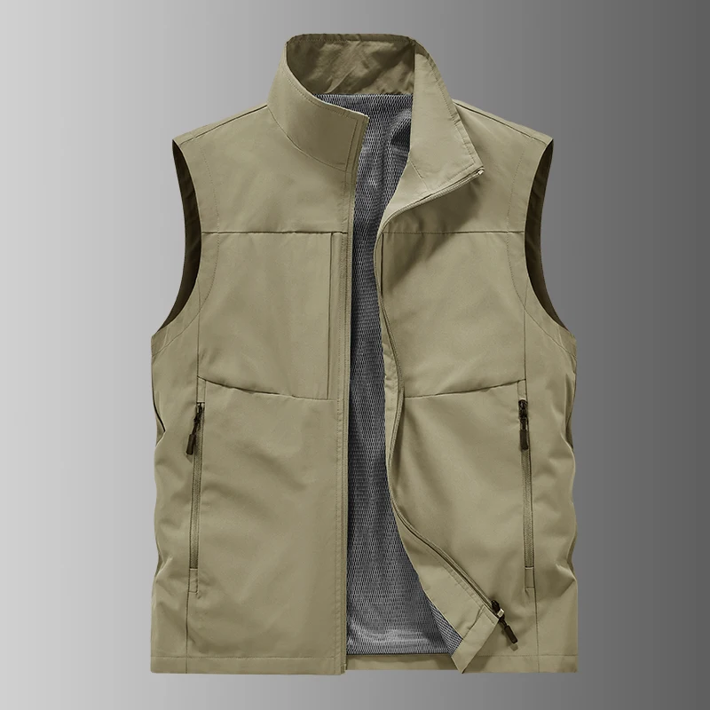 ربيع الخريف في الهواء الطلق تسلق الجبال التخييم يندبروف تنفس سترة بلا أكمام تانك القمم عالية الجودة الترفيه التمويه تانك القمم