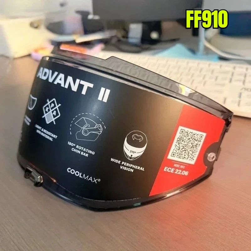 HOT Visor Lens Suitable for LS2 FF910 ADVANT II Modular Motorcycle Helmet Electronic Gun Red Lens Sun Visor viseira capcete