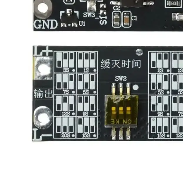 

100W LED Low Voltage Light with Fade On/Fade off Slow Start Feature Driver Module LED Controller with 8 Gear Dimming Control