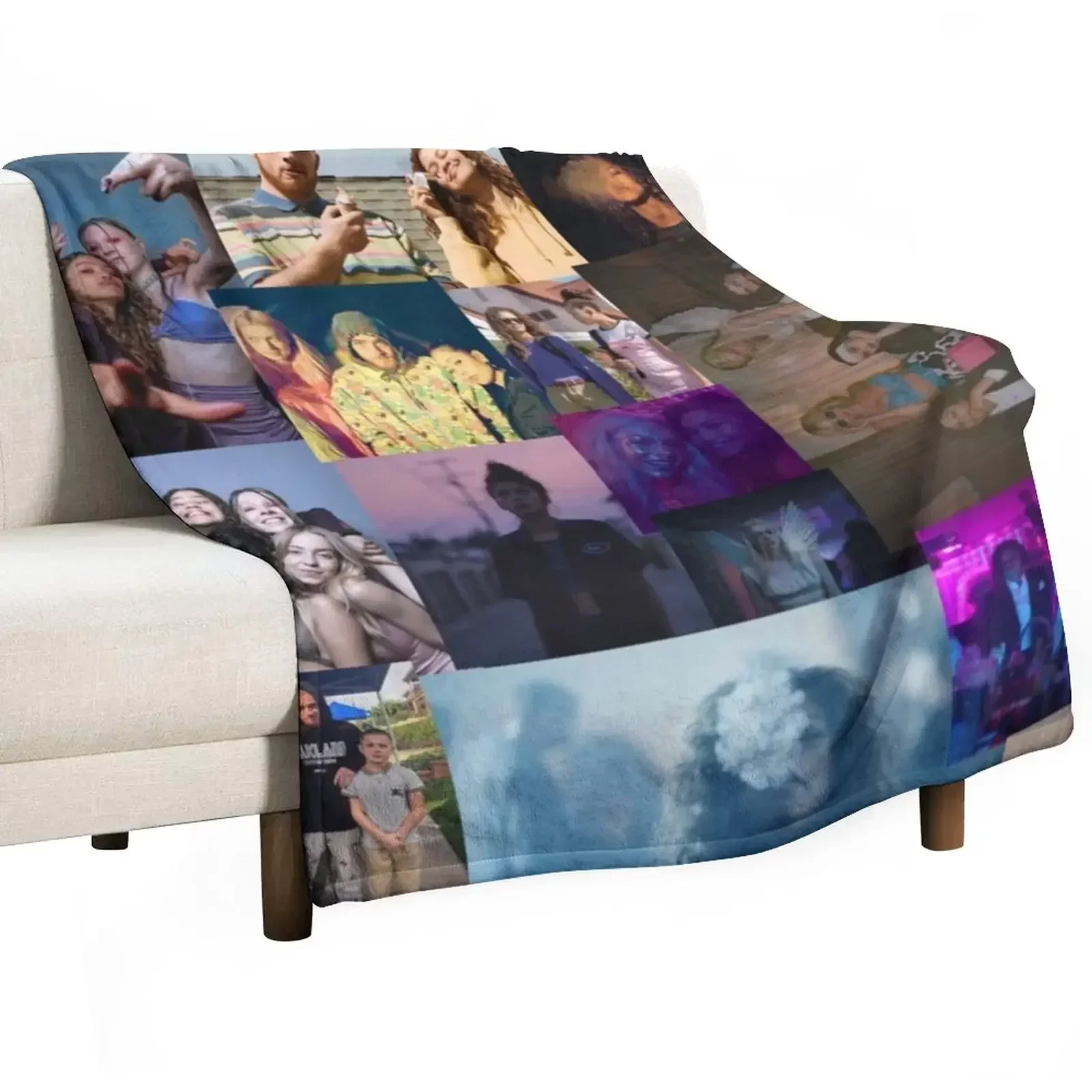 euphoria Throw Blanket Vintage funny gift Cute Blankets