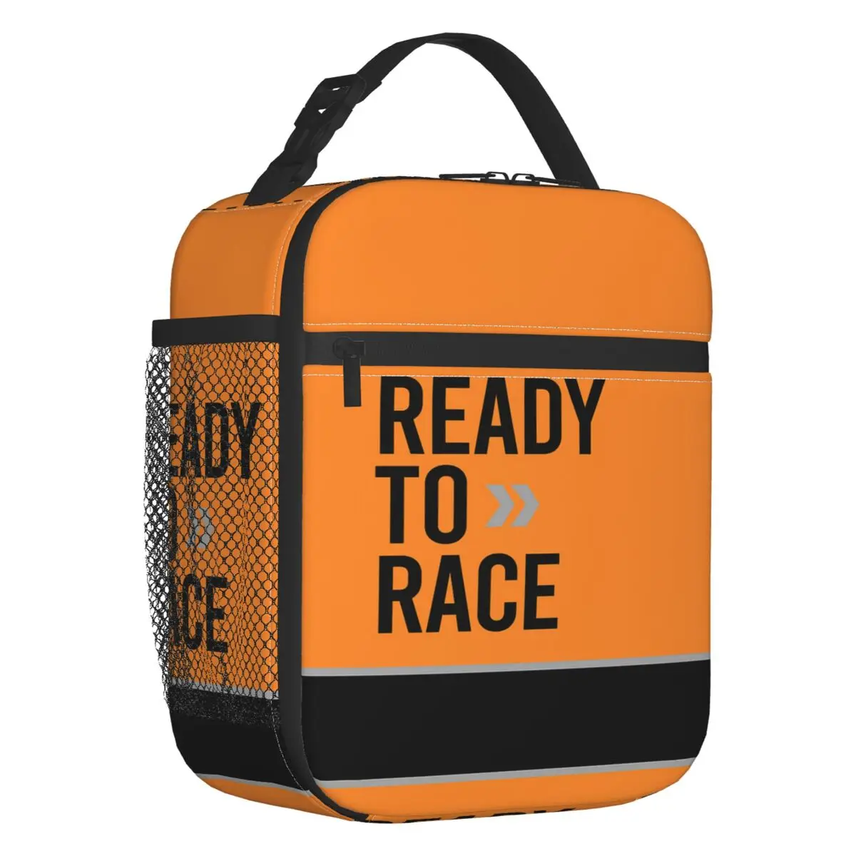 Ready To Race Insulated Lunch Tote Bag Enduro Cross Motocross Bitumen Bike Life Resuable Cooler Thermal Bento Box School Travel