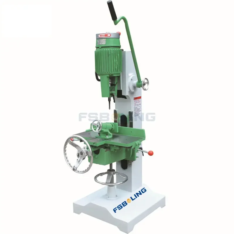 High Performance Pneumatic Vertical Industrial Grade Woodworking Machinery for Rectangular Mortise Square Drilling Machine