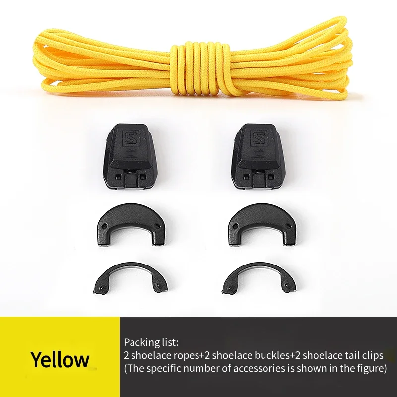 Quicklace Kit / Schuhschnürsenkel Ersatzzubehör / Schnürsenkel ohne Bindung Runde Tennisschnürsenkel Hochwertige Lauf-Sneaker-Schnürsenkel