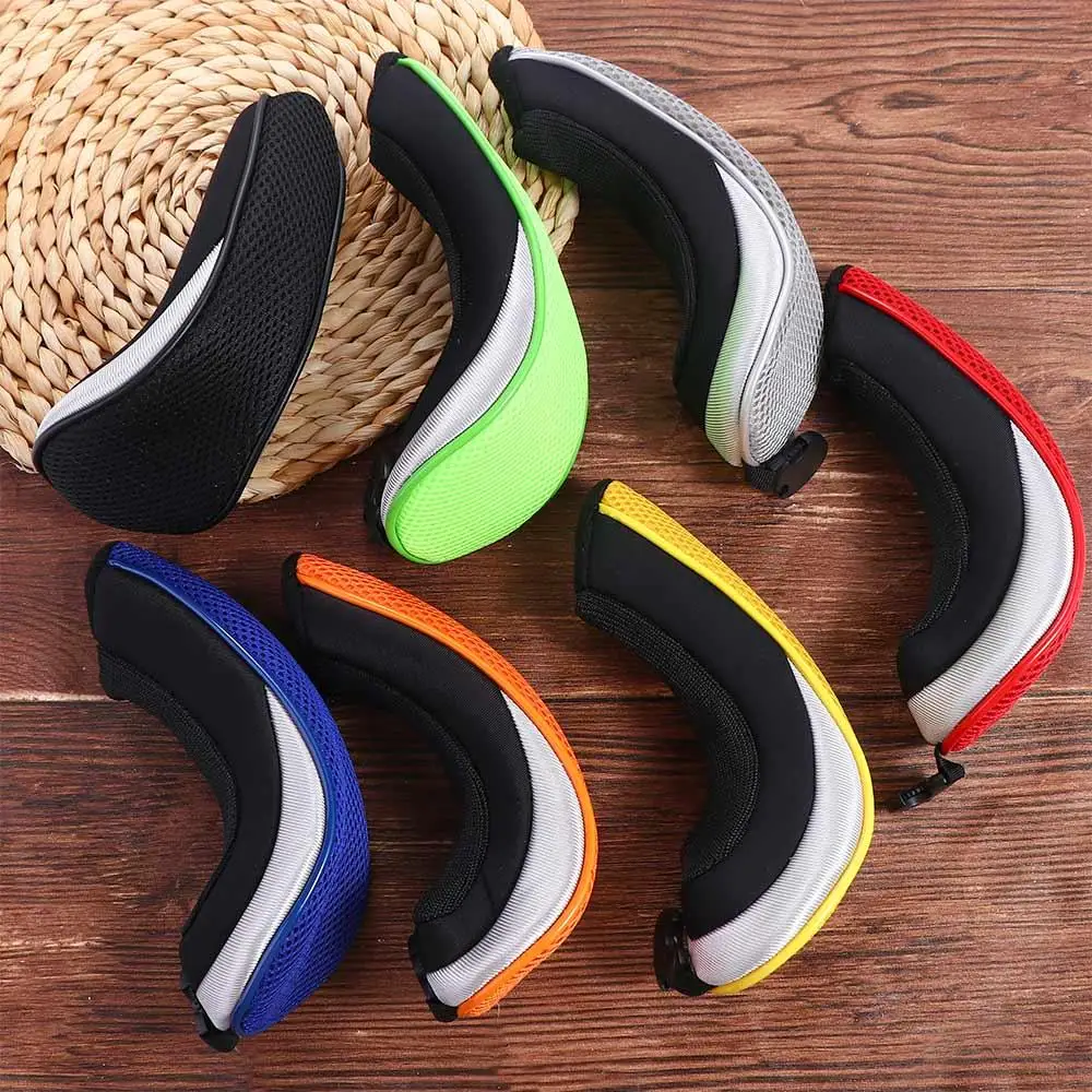 Number Outdoor Sport Adjustable Number Tag Hybrid Color Golf Headcover Golf Head Protector Golf Club Headcover Club Heads Cover