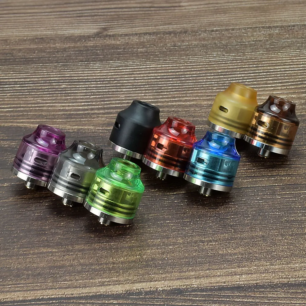 WASP Nano RDA Mini atomizador, tanque reconstruible de bobina única con BF Squonk Pin 316SS 22mm vape rda vs SXK Monarchy P22 RDA