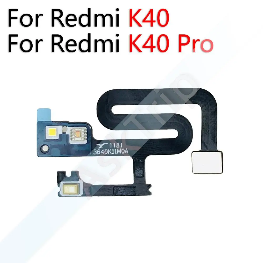 Aiinant Light Sensor Proximity Flex Ribbon For Xiaomi Redmi Note 8 9 9T 9s Pro K20 K30 K30s K40 Pro 4G 5G Phone Parts