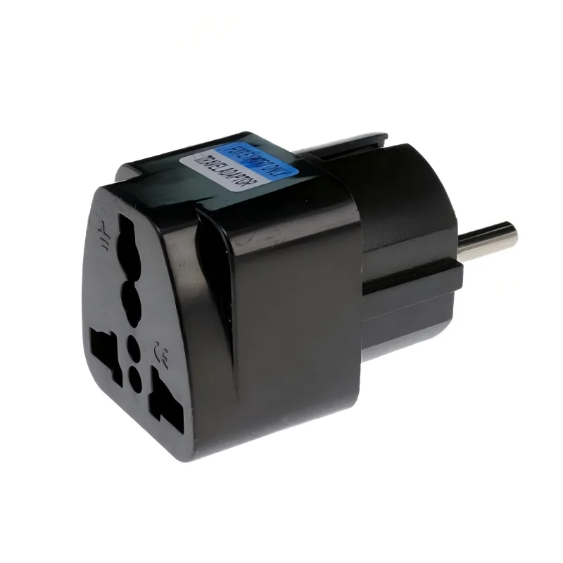 Internationaler Reise-Netzadapter, AU UK US zu EU Euro KR Stecker-Konverter, Universeller Europäischer Steckdosenadapter – Detail 4