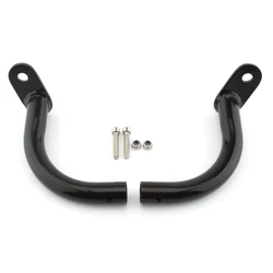 Motorcycle Black Pair Saddlebag Guard Eliminator Support Bracket For All Harley Davidson Touring Models From 1993-2013