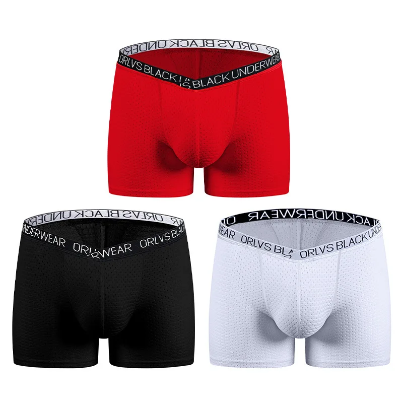 Ice Silk Mesh Men's…