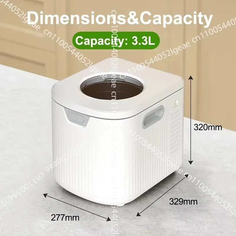 Dry/Wet 3.3L Pet Food Cooking Pot, Dog and Cat Food Multifunctional Pot, Pet Fresh Food Maker With