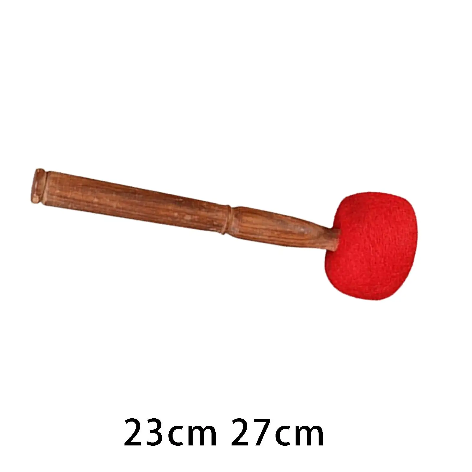 Sound Bowl Mallet Handmade Wool Felt Hammer Wooden Stick for Yoga