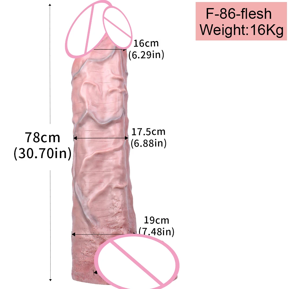 SXXY 30.7 inch Large&Giant Ultra Realistic Dildo With Real Veins Silicone Skin&Black Huge Anal Plug For Adult 18+ Men Women