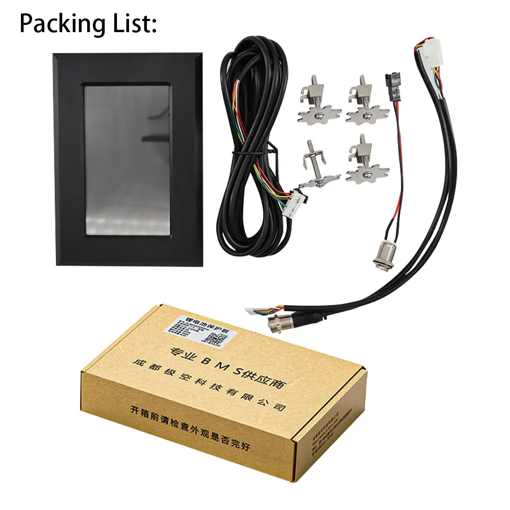 ملحقات JIKONG شاشة LCD 2.3 3.2 4.3 بوصة لـ JK Smart BMS LiFePo4 Lto بطارية ليثيوم أيون BMS 8S 10S 20S 100S 200A #6