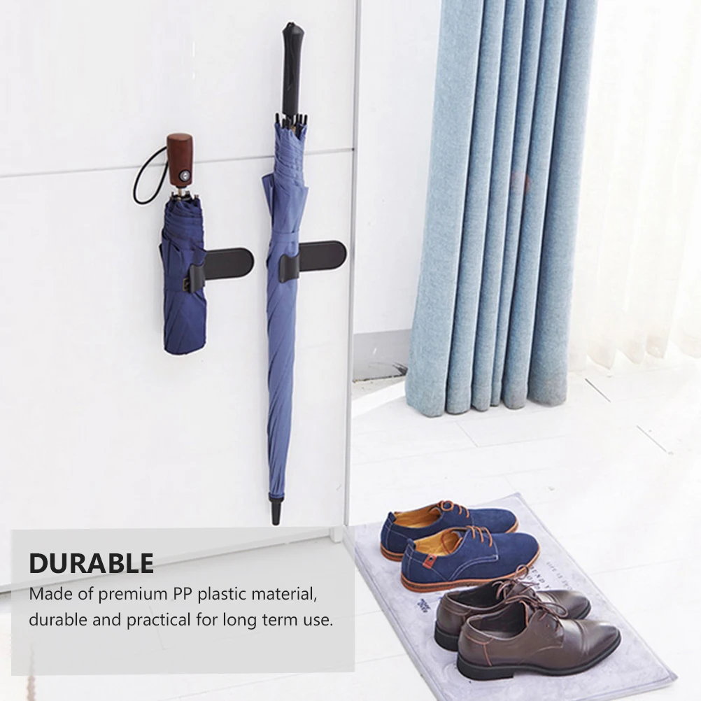 

Car Umbrella Holder Premium PP Adhesive Install Stick Folding Umbrella Trunk Storage Organizer Hooks Household Storage