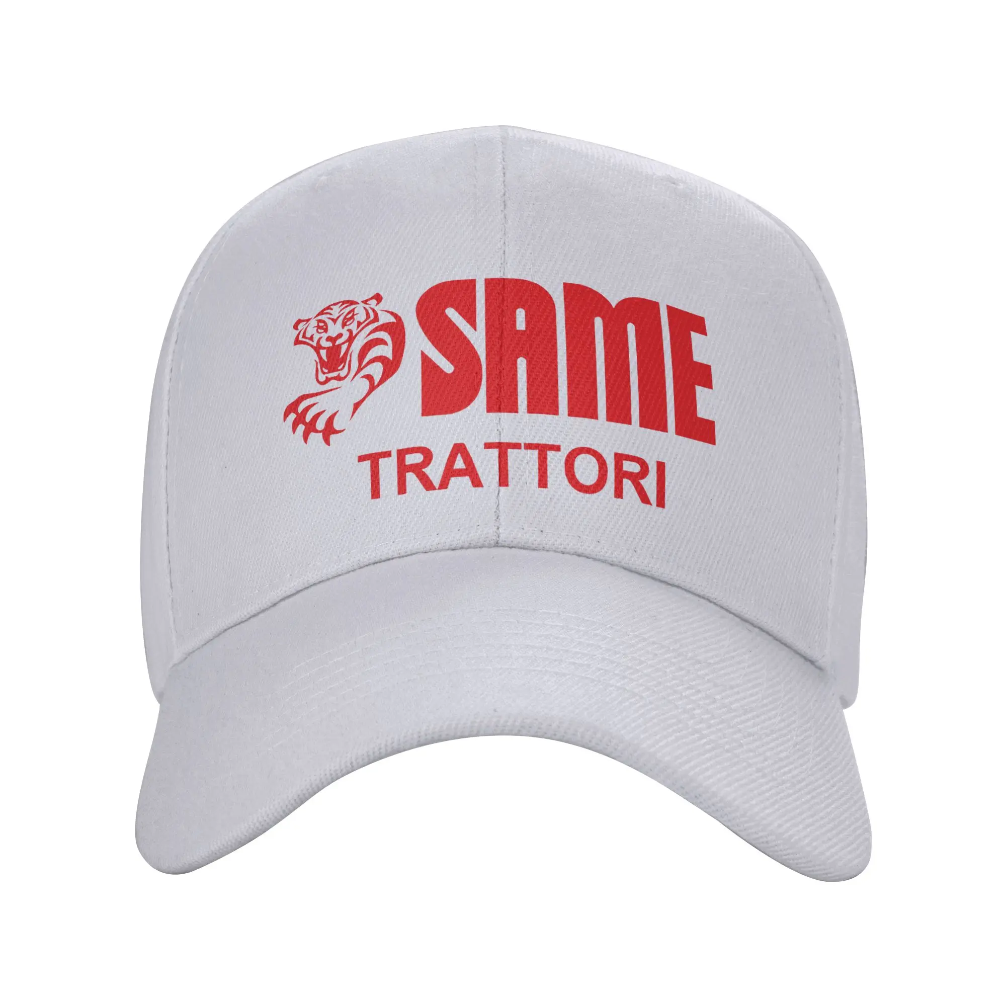 Модная бейсболка Same-Trattori Tractors с изогнутым козырьком в рабочем стиле