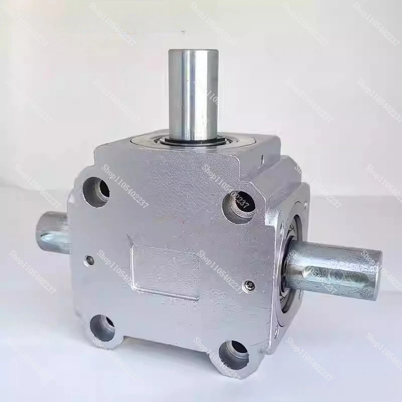 Stainless Steel Right Angle Steering Box Cast Steel Gearbox 40N.M Large Load 2.5 Module 16 Teeth 90 Degree Commutator Gear BB