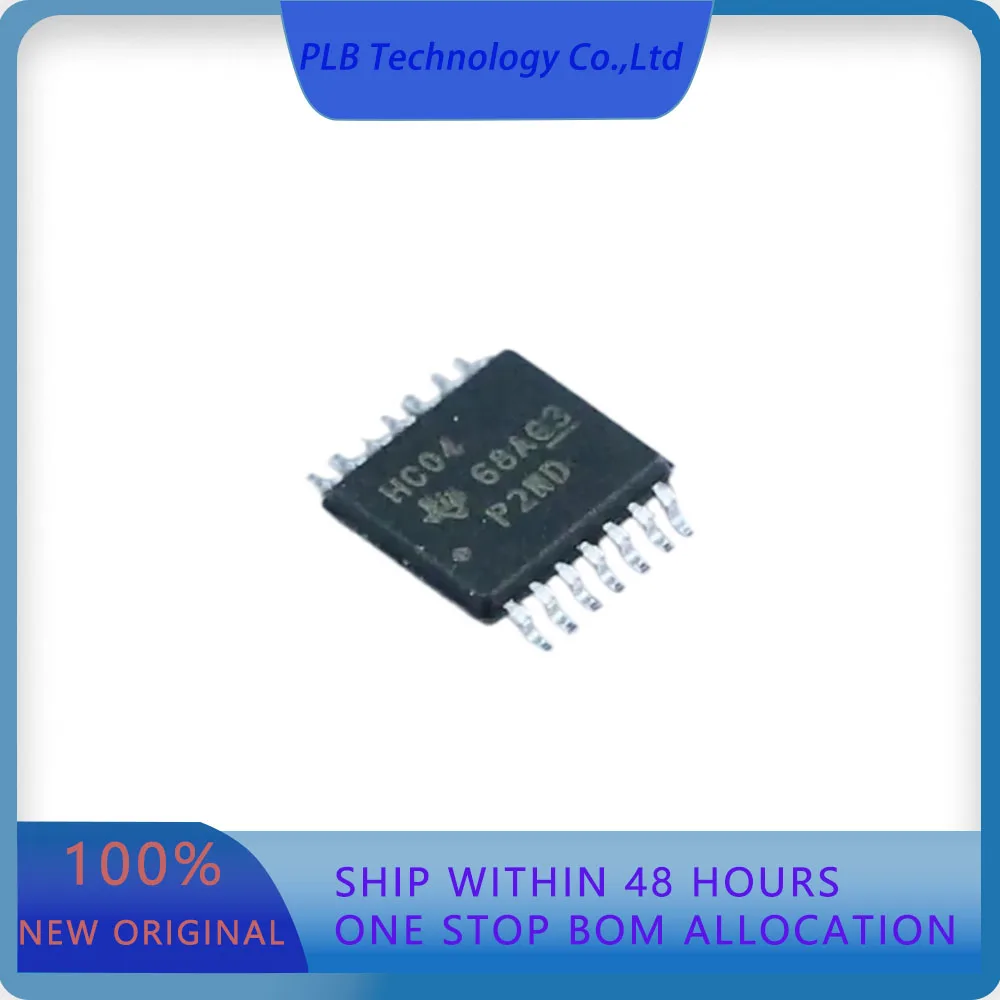 SN74HC04PWR SN74HC04  6 16ns@6V50pF 2uA 2V~6V TSSOP-14 Inverters Original Stock