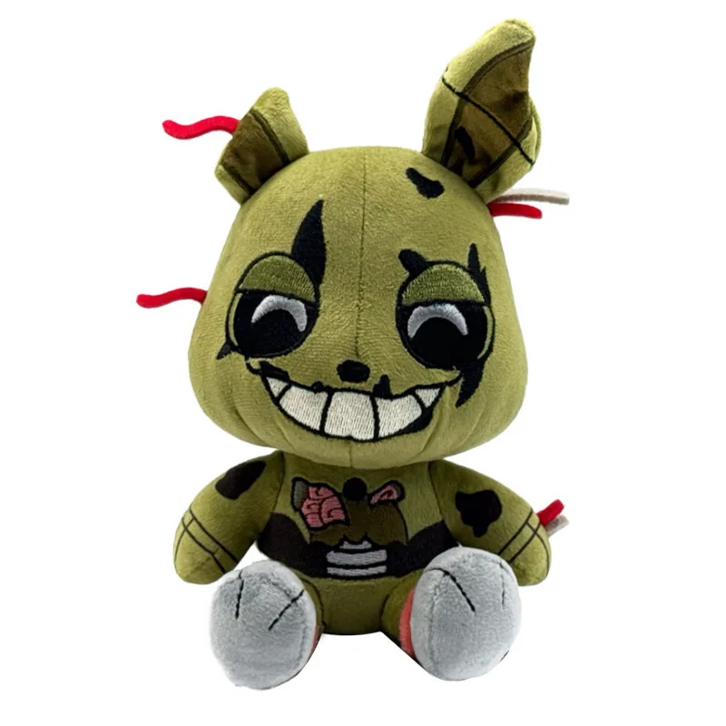 Jouet de beurre en peluche Anime pour enfants, dessin animé, mignon, doux, animaux flétris, décoration de chambre, oreiller, cadeau, Bonnie